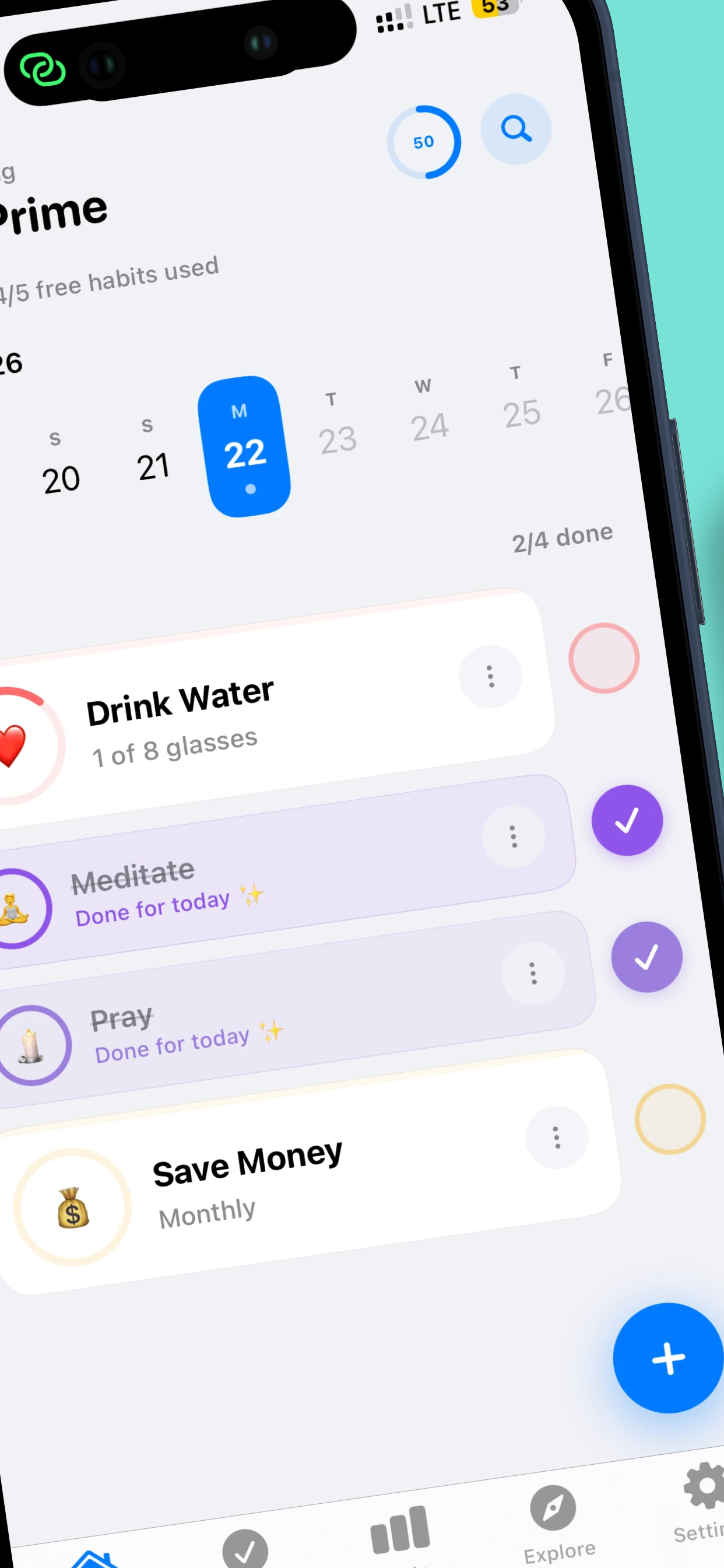 Habit list